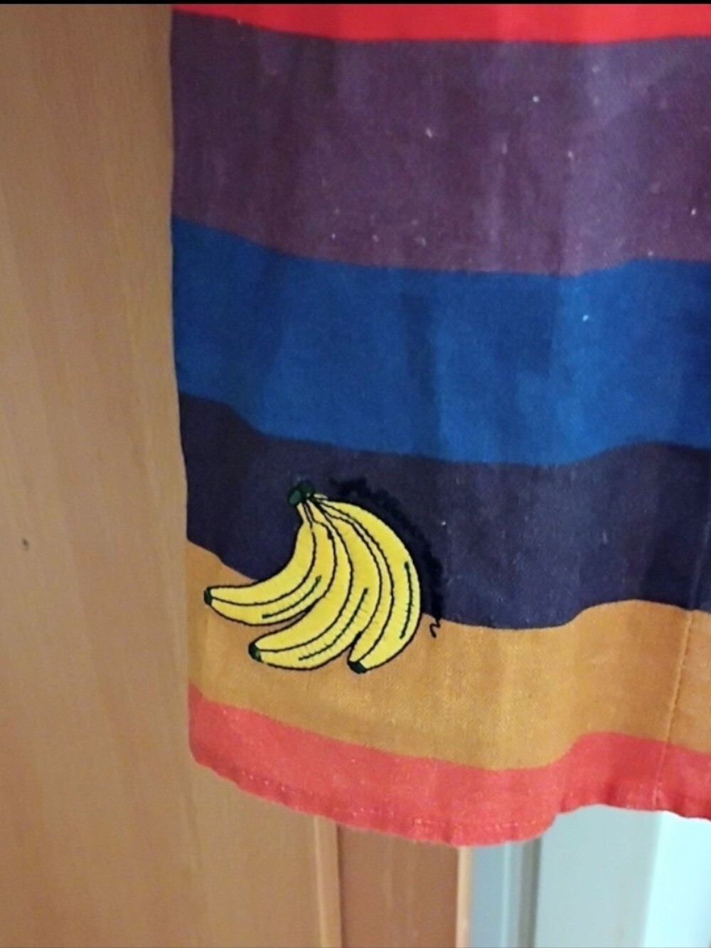 Rainbow Stripe Puff-Sleeve Mini Dress - Picture 4 of 8